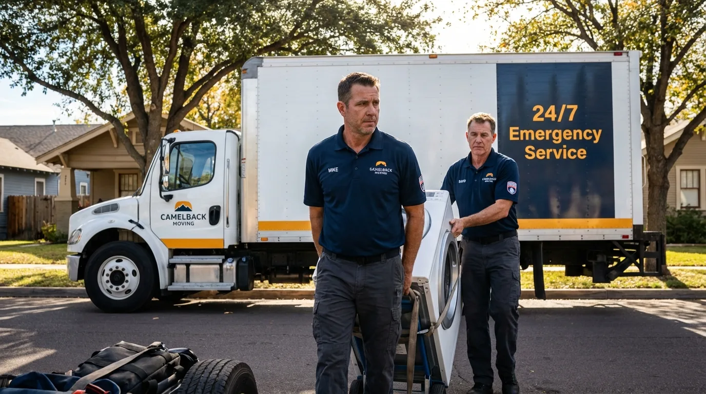 CamelBack Moving crew loading furniture in Elmer, NJ